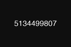 5134499807