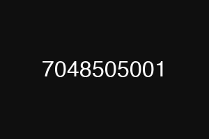 7048505001