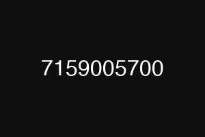 7159005700