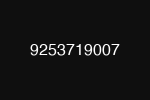 9253719007