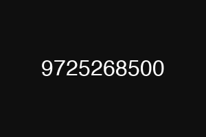 9725268500