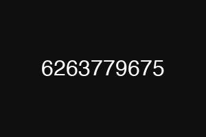 6263779675