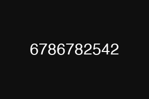 6786782542