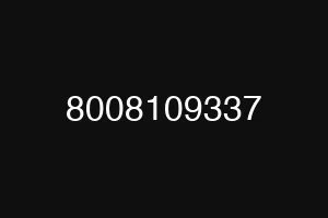 8008109337