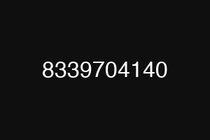 8339704140