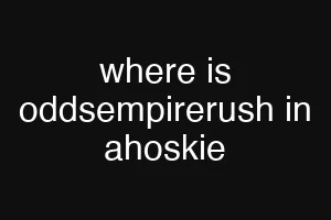 where is oddsempirerush in ahoskie